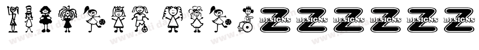 Spahrty Girl字体转换